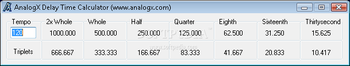 Delay Calculator screenshot