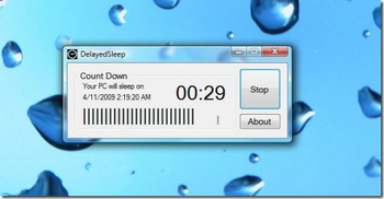 DelayedSleep screenshot 2