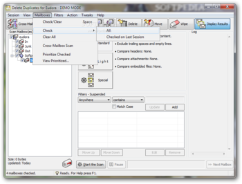 Delete Duplicates for Eudora screenshot 4