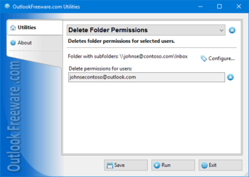 Delete Folder Permissions screenshot