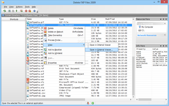 Delete FXP Files 2009 screenshot