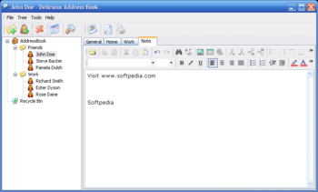 Delicious Address Book screenshot 2