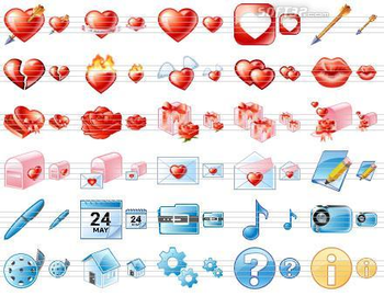 Delicious Love Icons screenshot 3