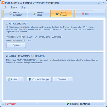 DELL Laptop to Hotspot Converter screenshot 3