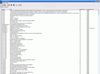 Delphi Database screenshot
