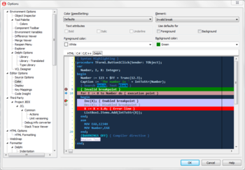 Delphi IDE Theme Editor screenshot 4