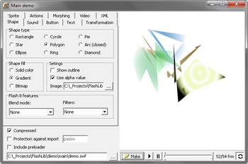 Delphi SWF SDK screenshot 2