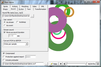Delphi SWF SDK screenshot 2