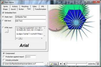 Delphi SWF SDK screenshot 4