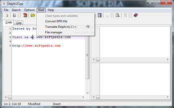 Delphi2Cpp screenshot 5