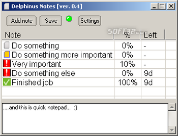 Delphinus Notes screenshot 2