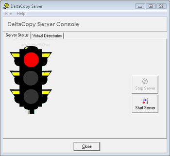 DeltaCopy screenshot