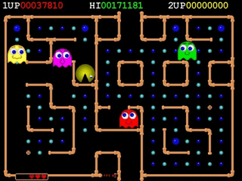 Deluxe Pacman screenshot 2