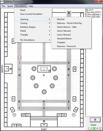 DeMolay Floorwork Simulator screenshot 3