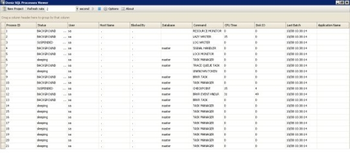 Deniz SQL Process Viewer screenshot