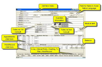 Dental Office Multi-User Edition screenshot