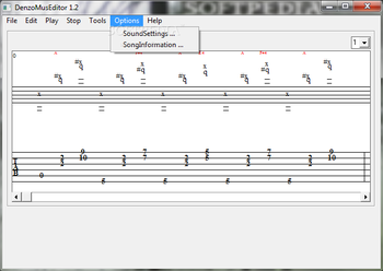 Denzo Music Editor screenshot 5