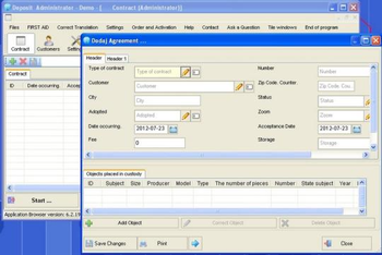 Deposit screenshot