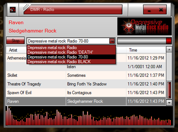 Depressive Metal Rock Radio screenshot
