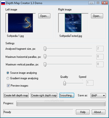 Depth Map Creator screenshot