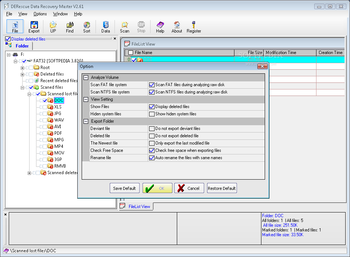 DERescue Data Recovery Master screenshot 3