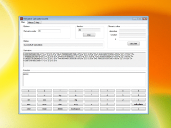 Derivative Calculator Level 1 screenshot