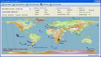 DESA Satellite Tracker screenshot