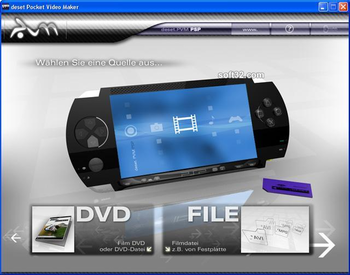 deset Pocket Video Maker - SONY PSP screenshot