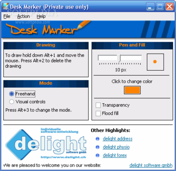 Desk Marker screenshot