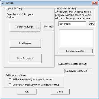 DeskLayer screenshot