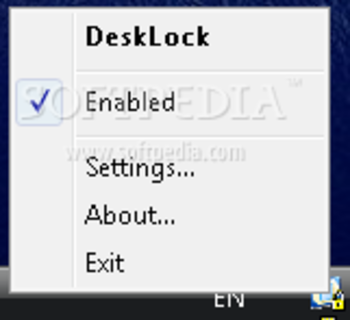 DeskLock screenshot