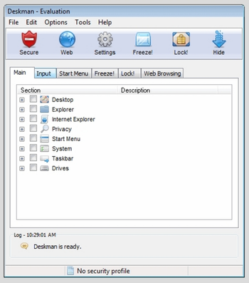 Deskman screenshot