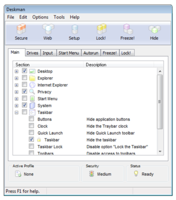 Deskman Personal Edition screenshot 2