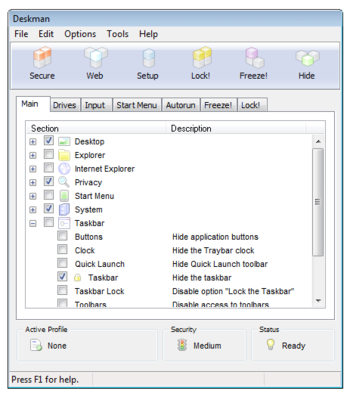 Deskman Pro screenshot 2