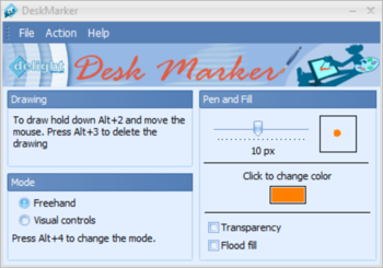 DeskMarker screenshot