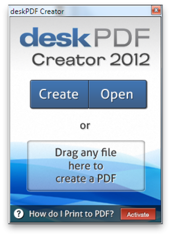 DeskPDF Creator screenshot 2