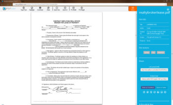 DeskPDF Editor X screenshot 12