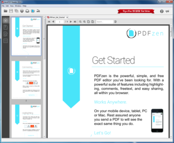 DeskPDF Reader screenshot 2