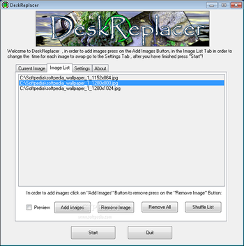 DeskReplacer screenshot