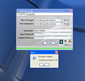 Desksense Crypt screenshot