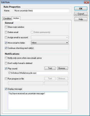 DeskSoft CheckMail screenshot 6