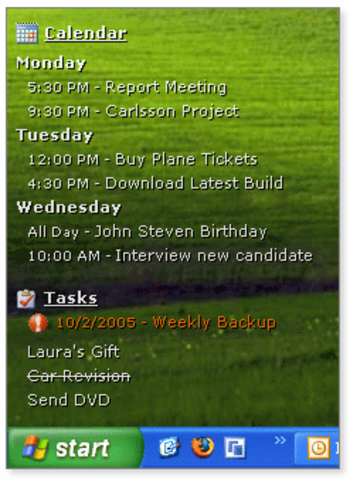 DeskTask screenshot