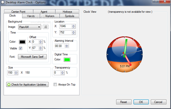Desktop Alarm Clock screenshot 4