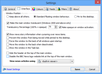 Desktop BBC News screenshot 4