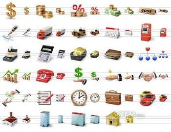 Desktop Business Icons screenshot 3