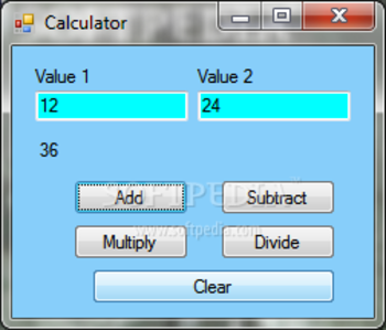 Desktop Calculator screenshot