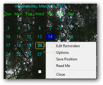 Desktop Calendar screenshot 2