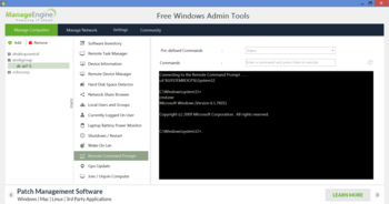 Desktop Central Free Windows Admin Tools screenshot 2