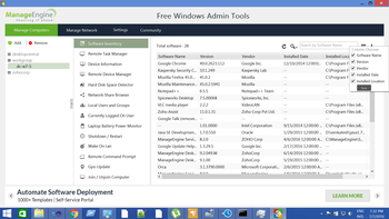 Desktop Central Free Windows Admin Tools screenshot 4