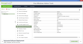 Desktop Central Free Windows Admin Tools screenshot 9